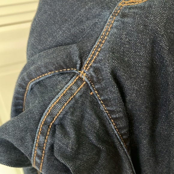 GAP 1969 Curvy Low Rise Bootcut Jeans | Dark Blue | 6/28 Regular Length - Picture 11 of 11